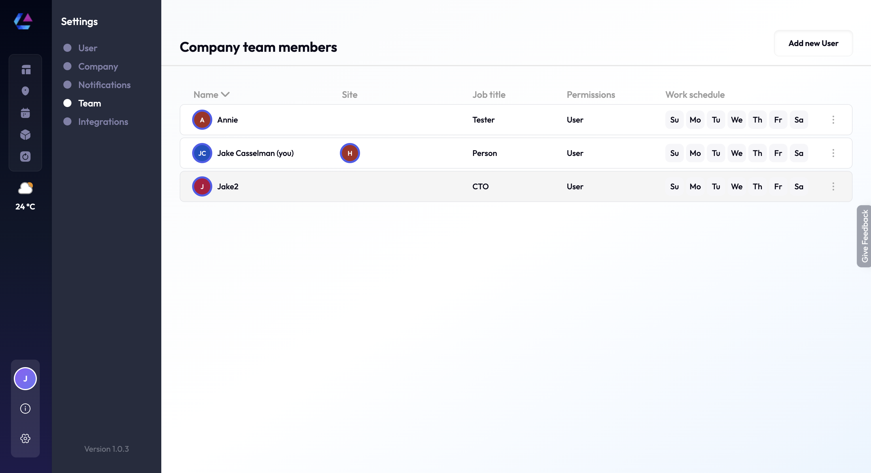 Overview of WRM User Settings